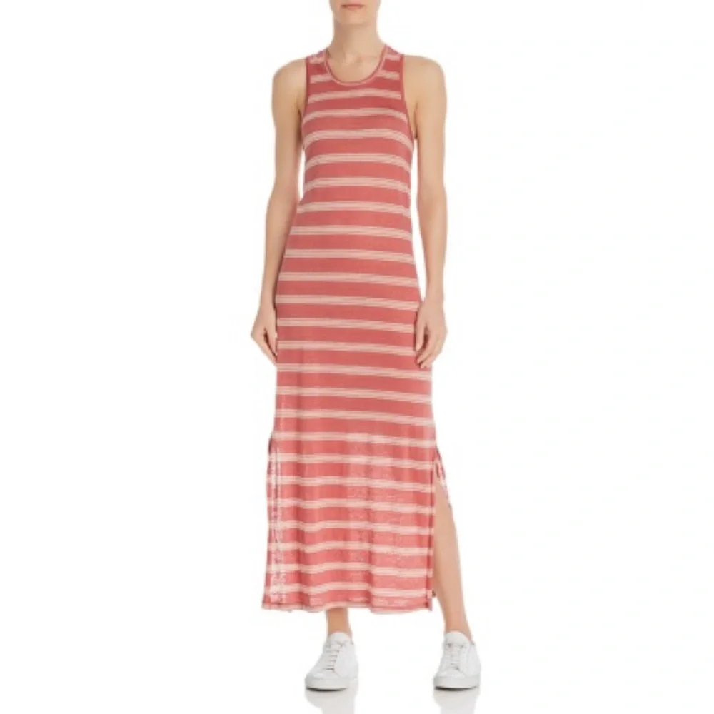 NWT Joie sleeveless‎ 100% linen Brellen maxi Dress